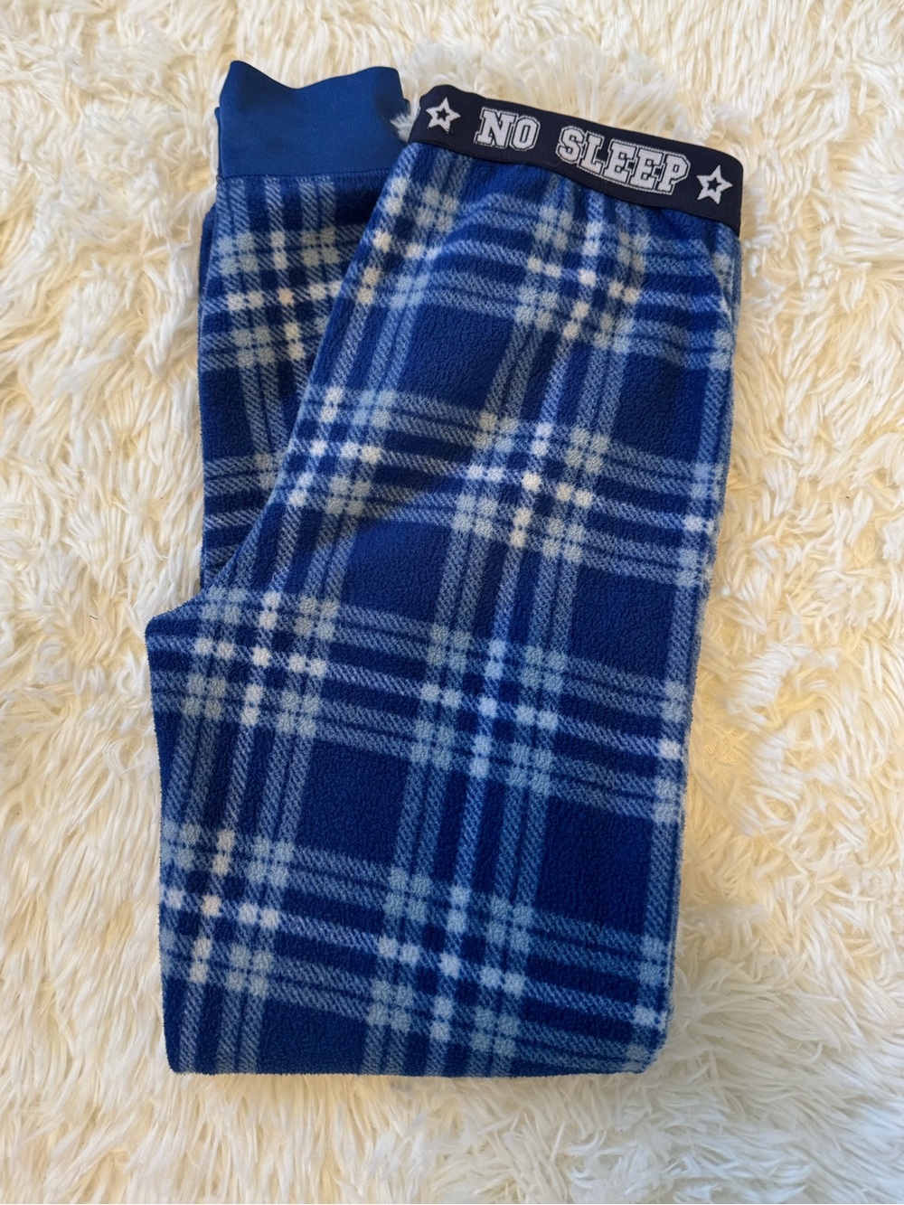 George Blue Plaid Pajama Pants